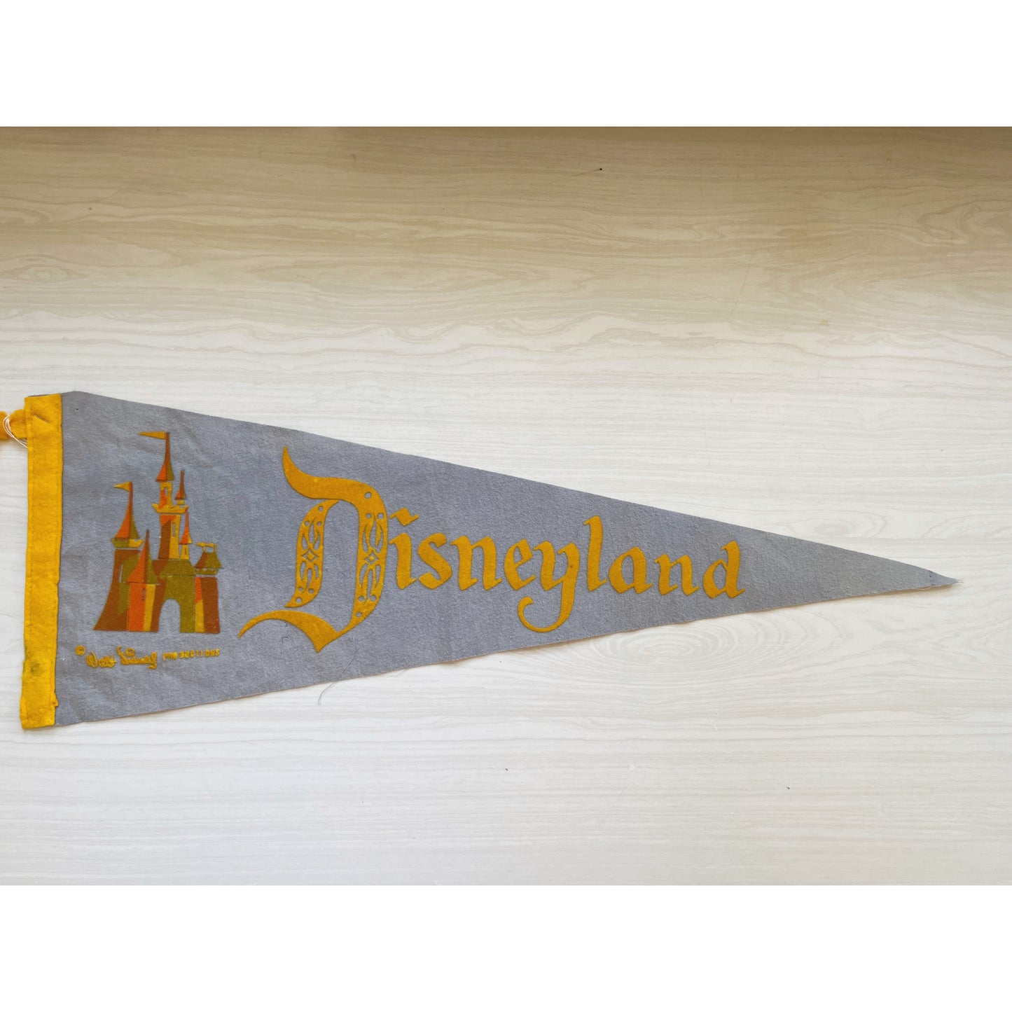 1960's Disneyland Pennant (Blue)