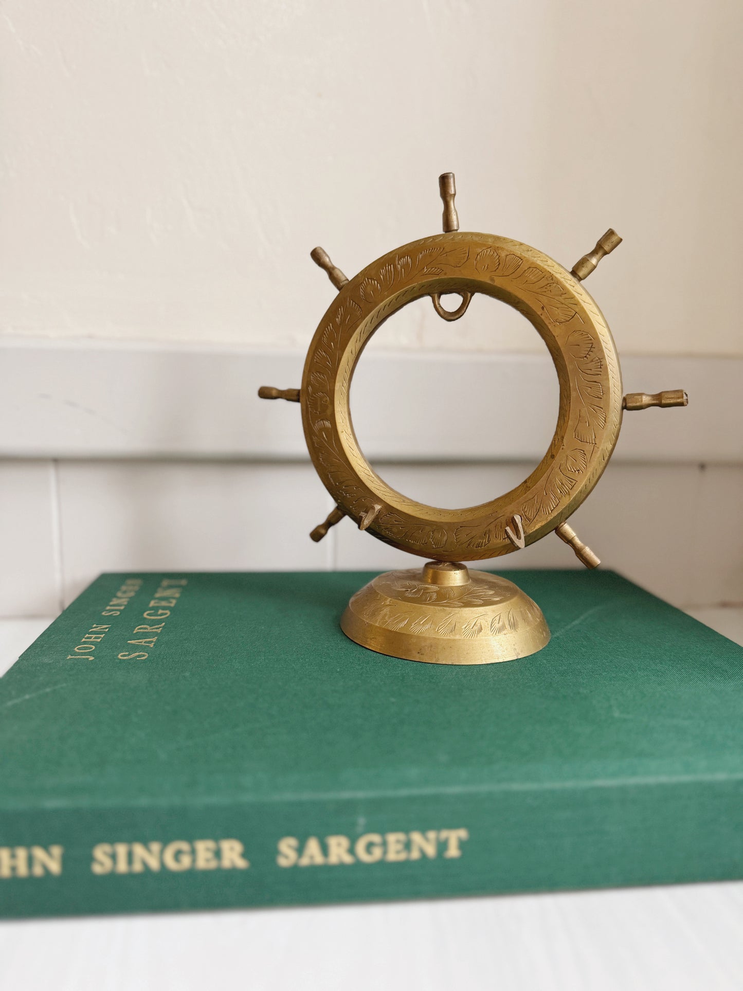 Etched Brass Wheel