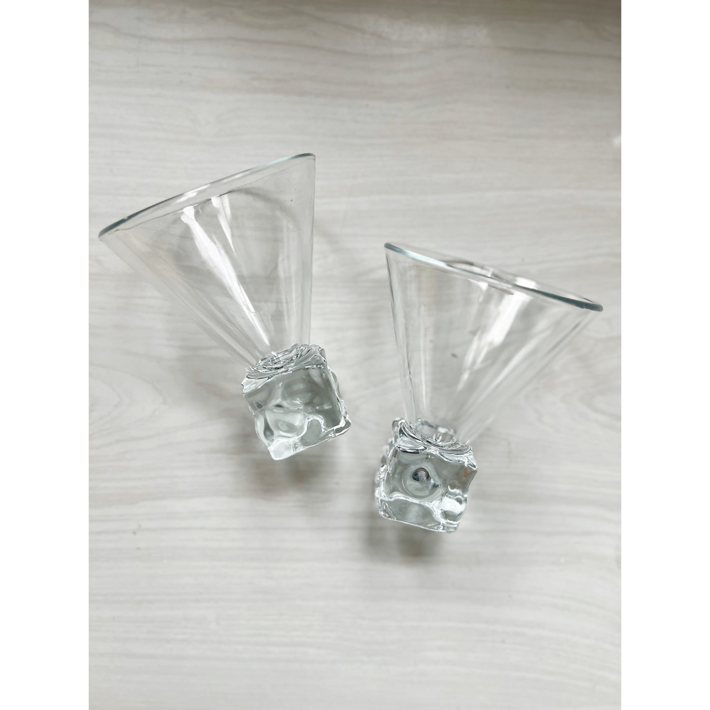 1990's DiSaronno Martini Glasses