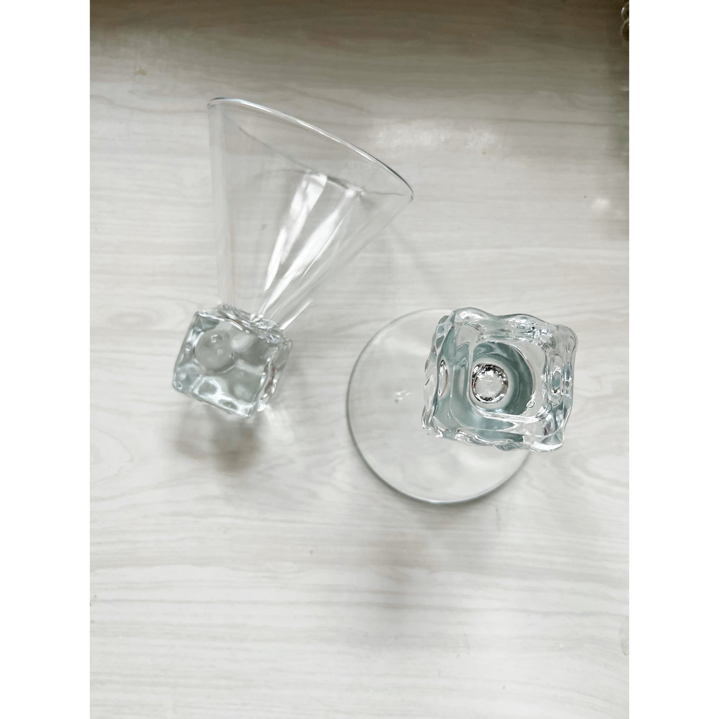1990's DiSaronno Martini Glasses