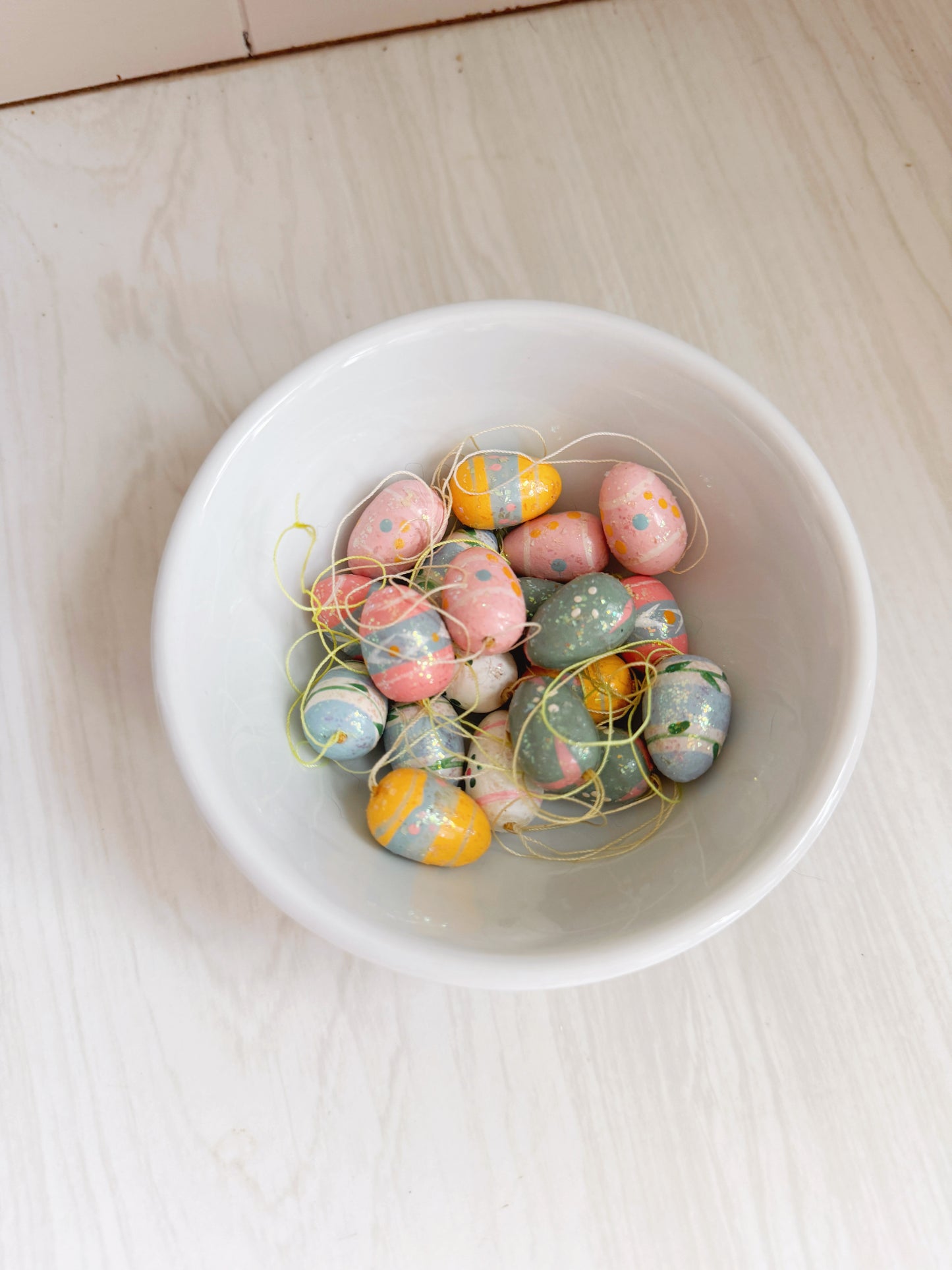 Wooden Egg Ornaments