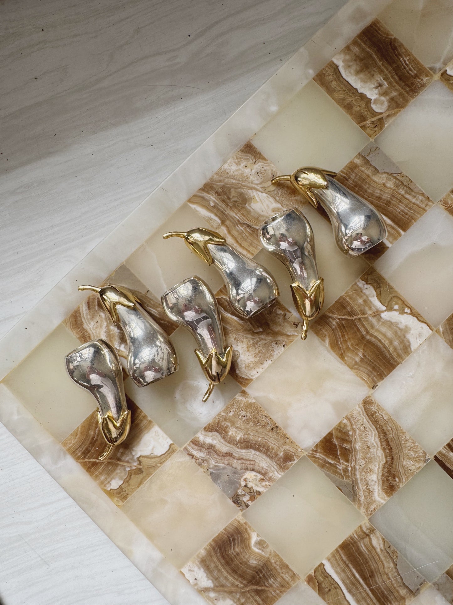 Eggplant Placecard Holders
