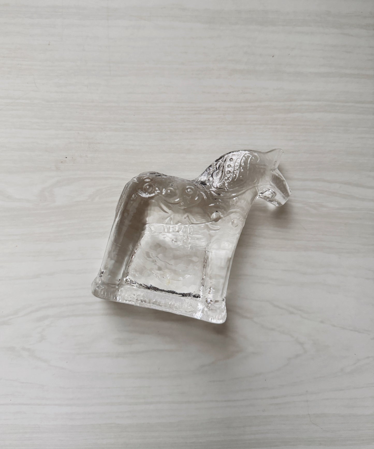 Lindshammar Swedish Glass Dala Horse