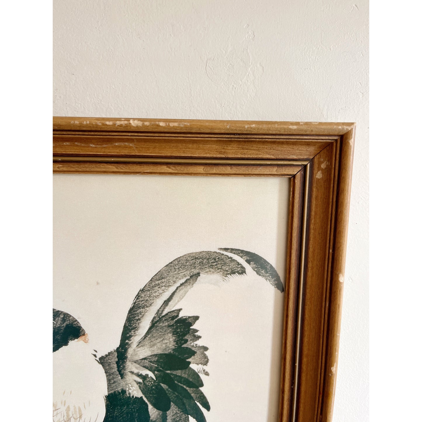 Rooster and Chicks Print