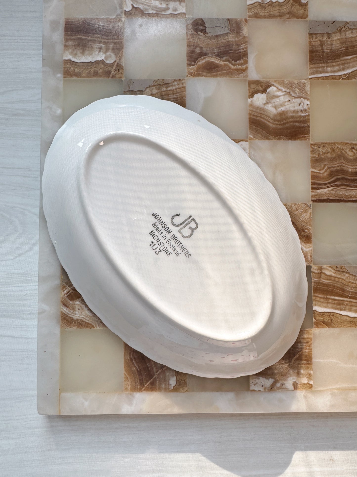 Ironstone Relish Dish