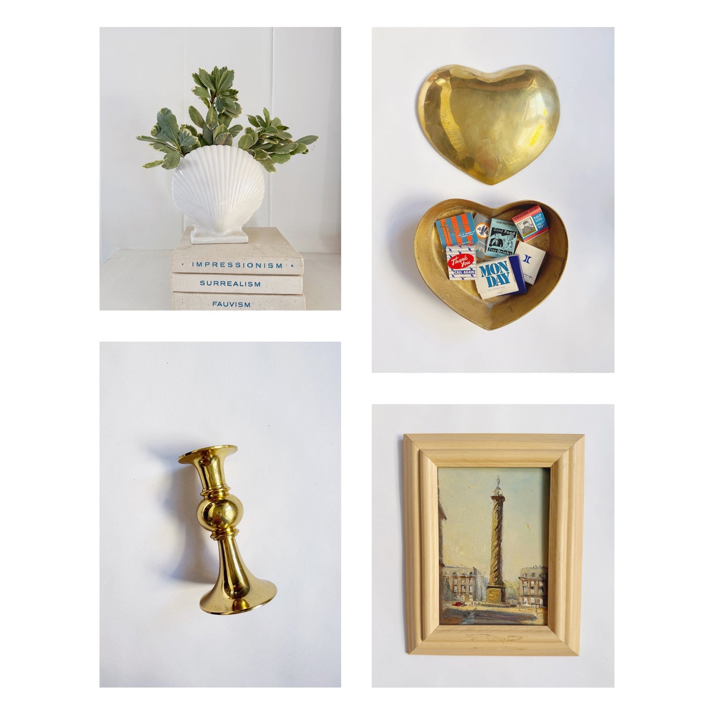 Custom Listing for Sarai (Heart, Painting, Candleholder, Vase)