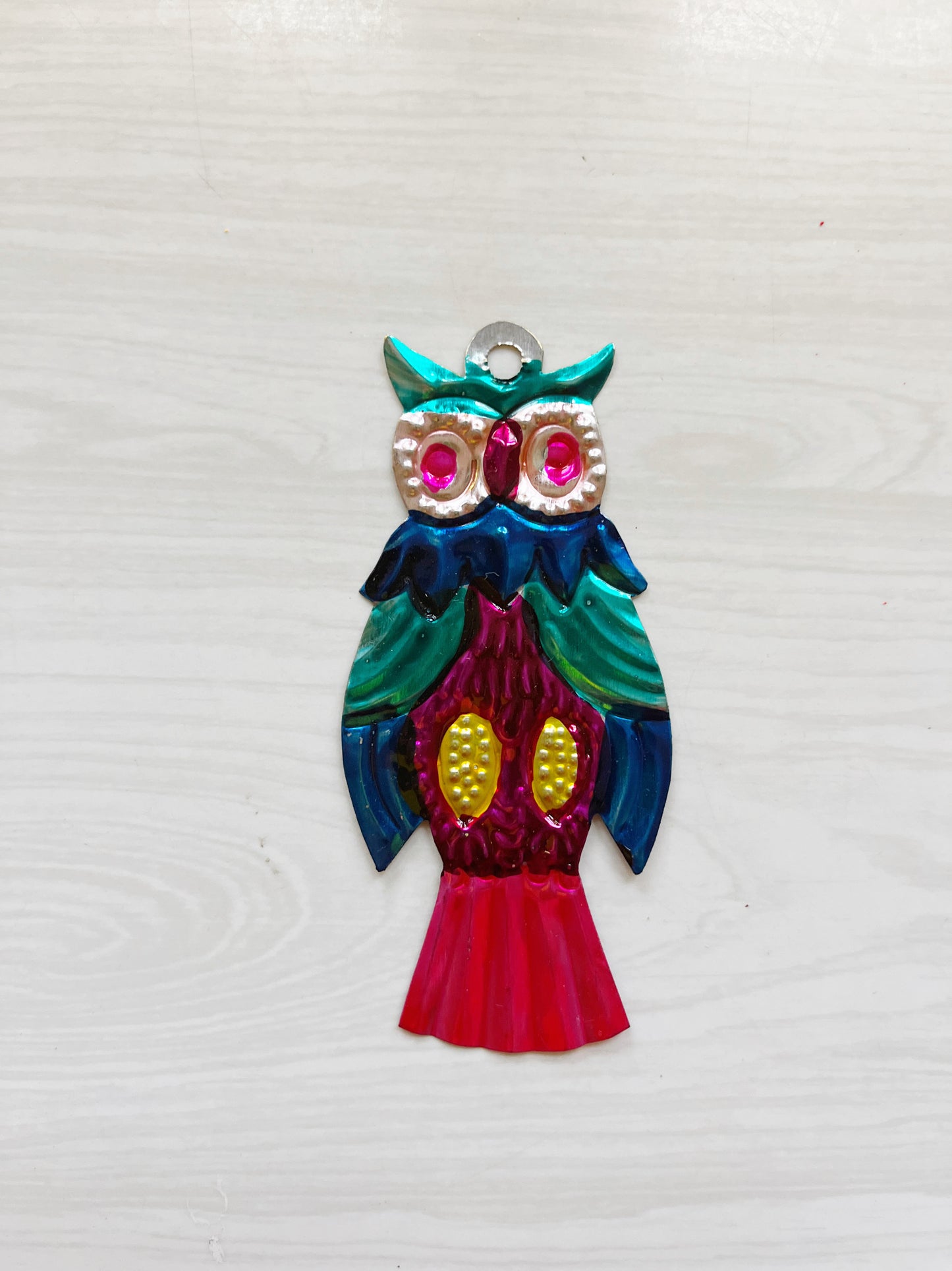 Metal Owl Ornament