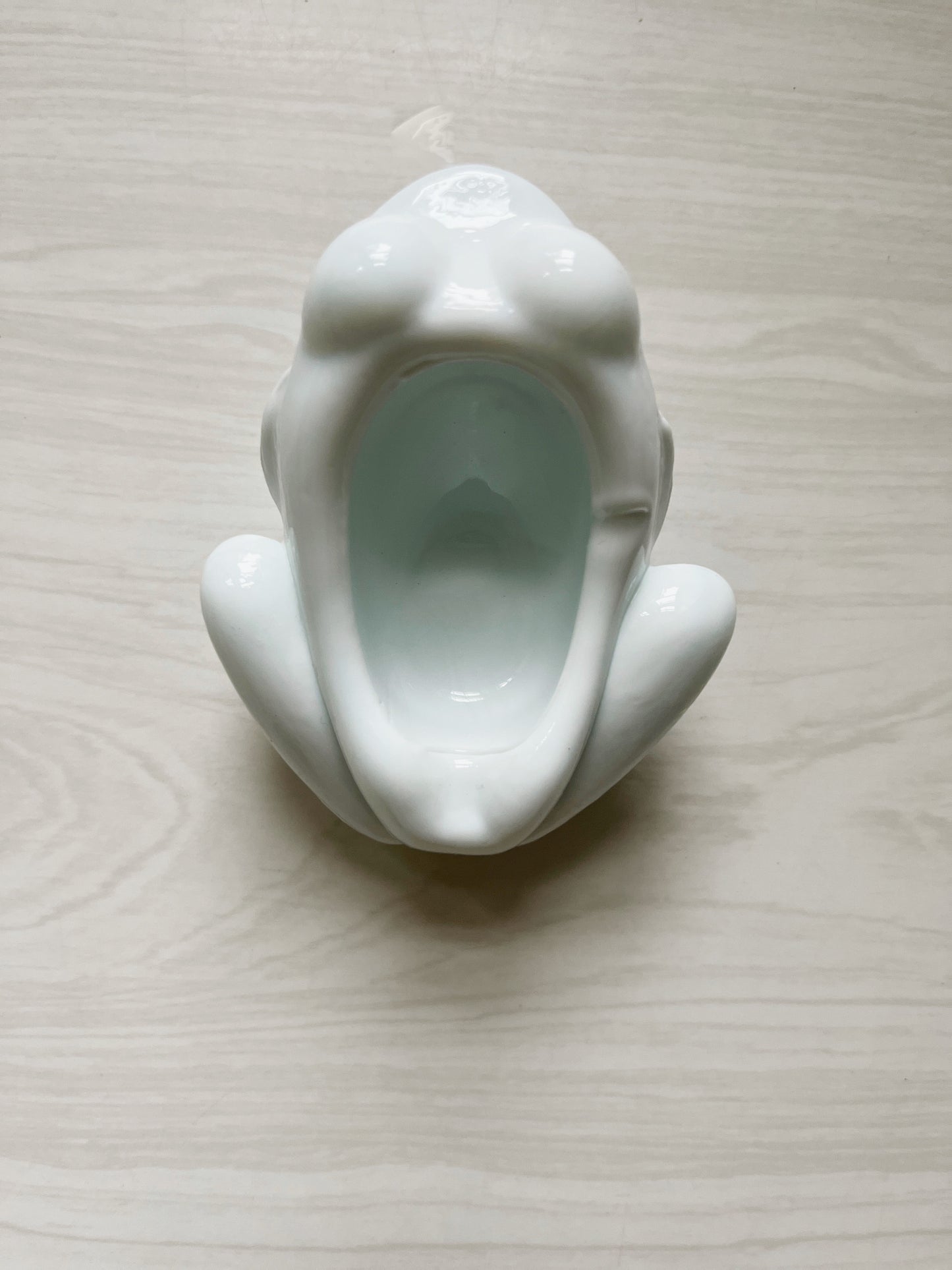 Herman (Milk Glass Frog Dish)