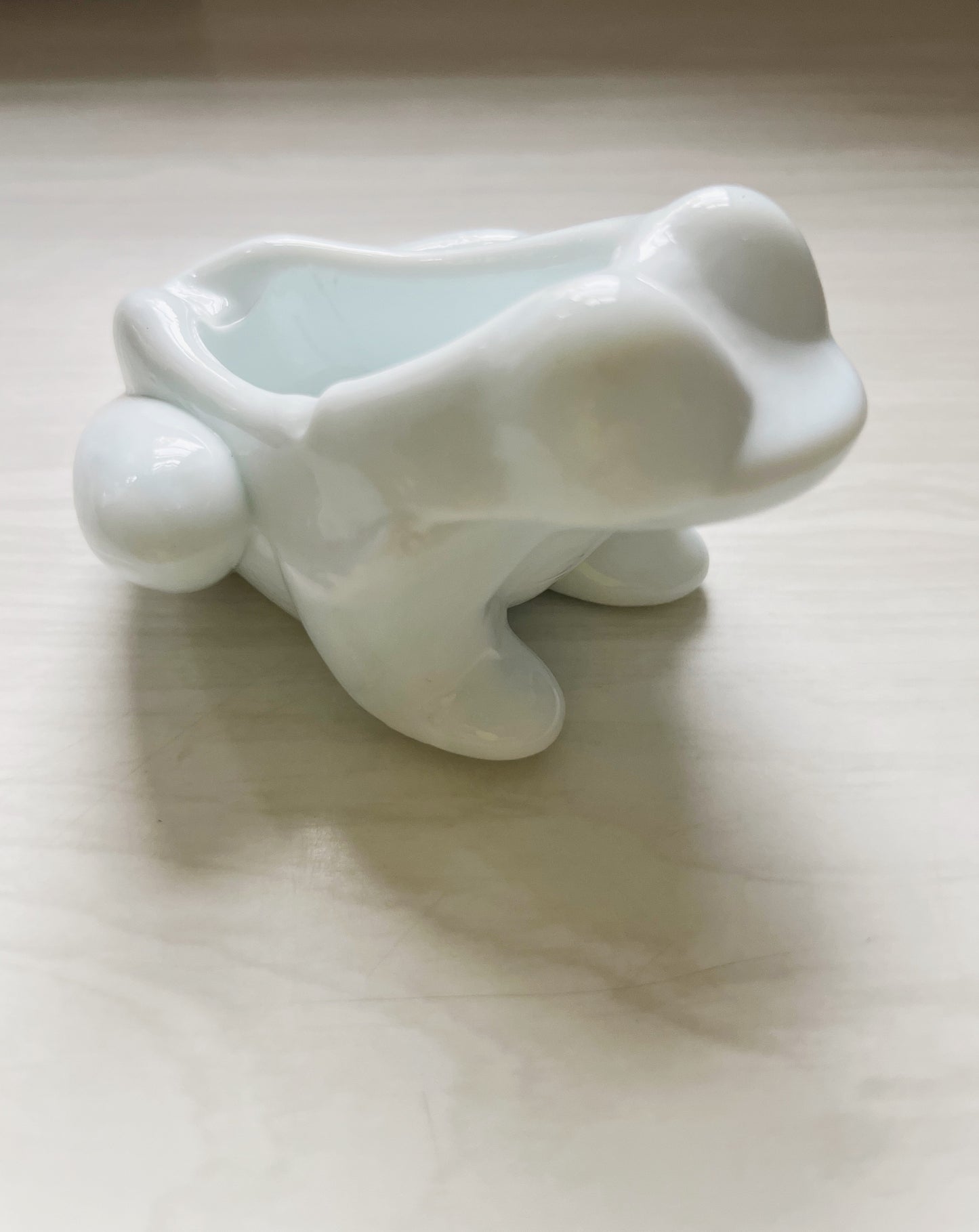 Herman (Milk Glass Frog Dish)