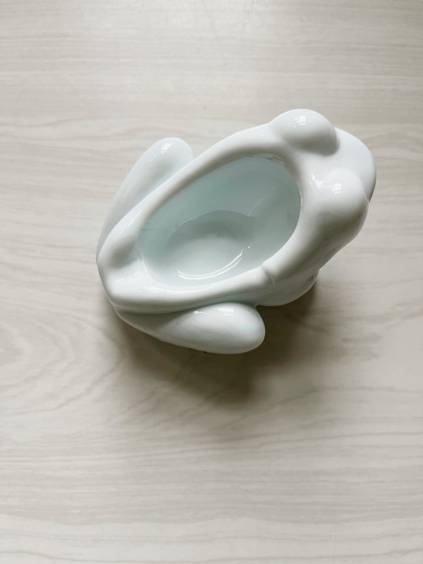 Herman (Milk Glass Frog Dish)