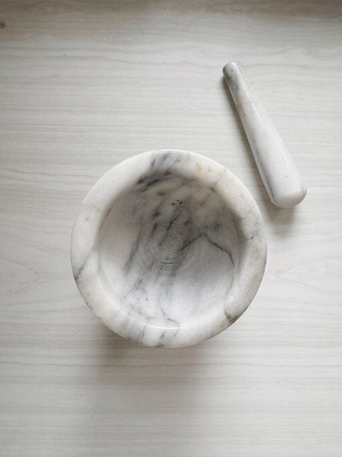 Marble Mortar & Pestle