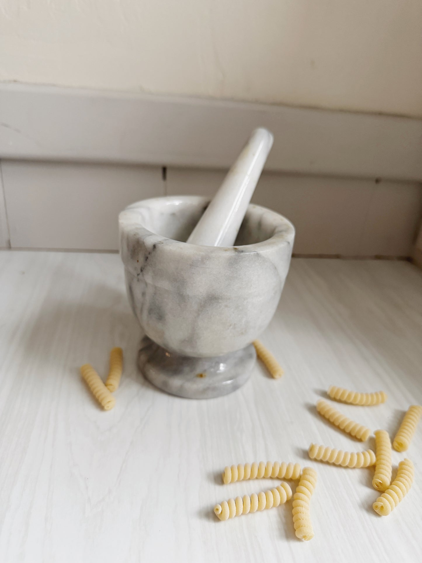 Marble Mortar & Pestle