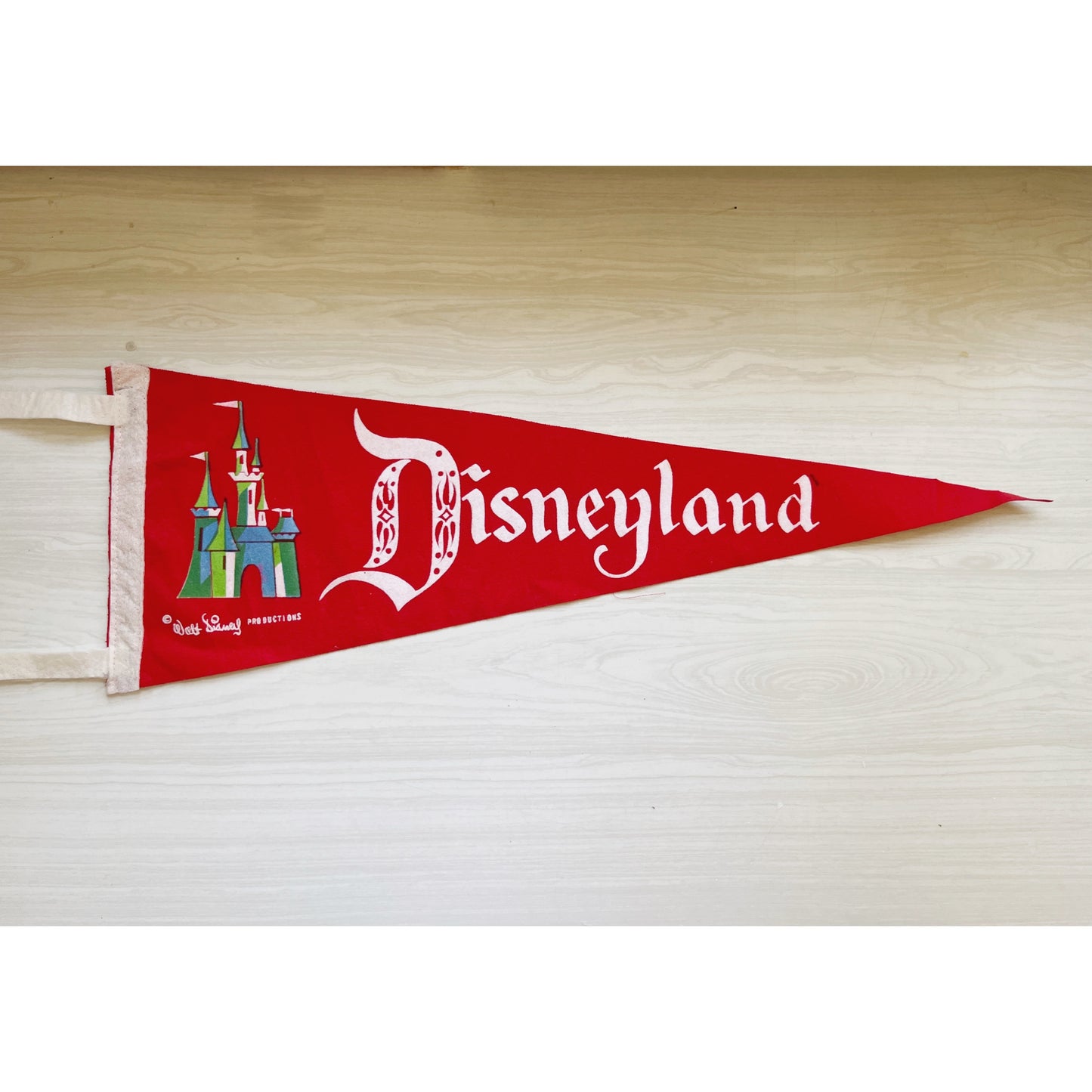 Custom item for Ingrid- 1960's Disney Pennant (Red)