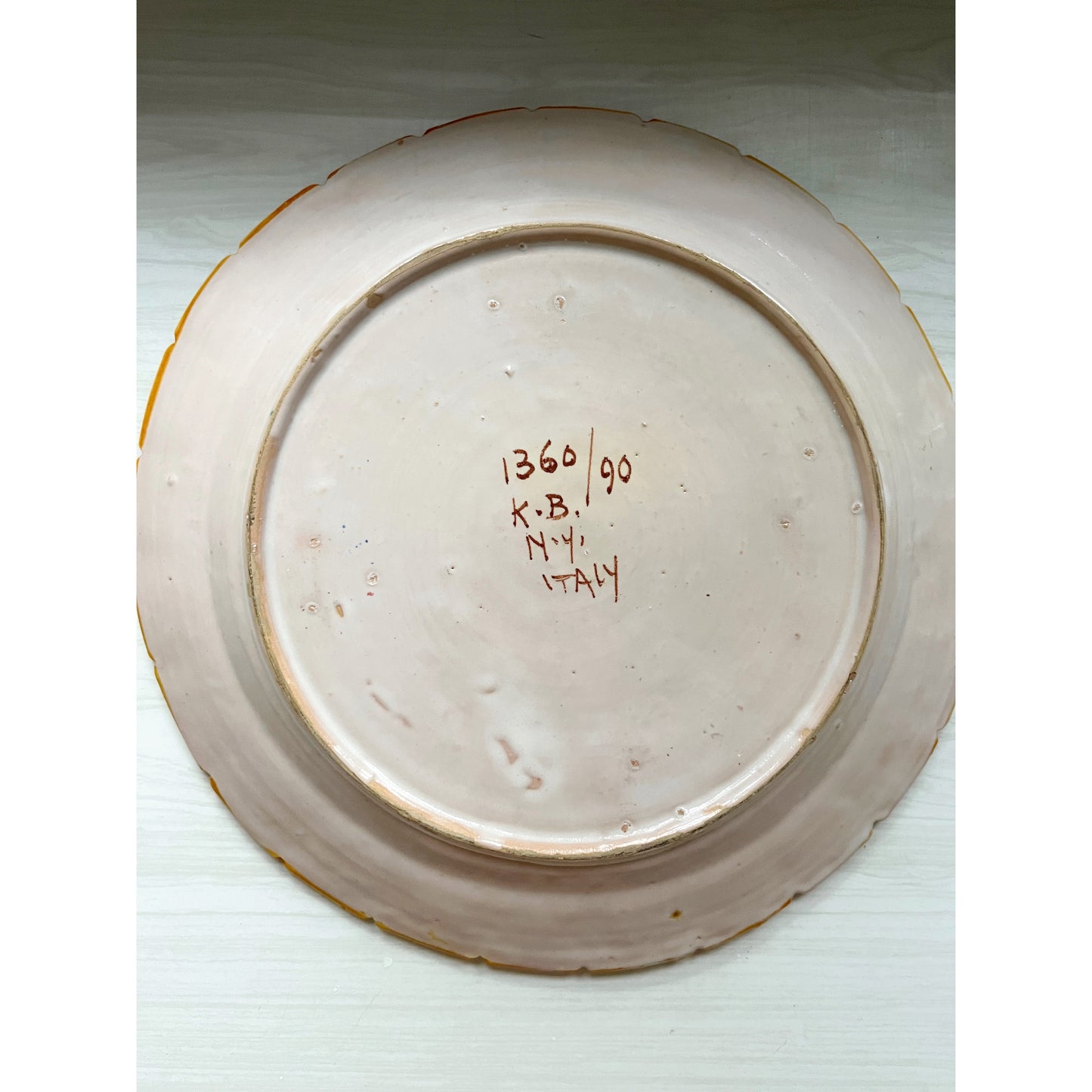 Large Rooster Platter, made in Italy