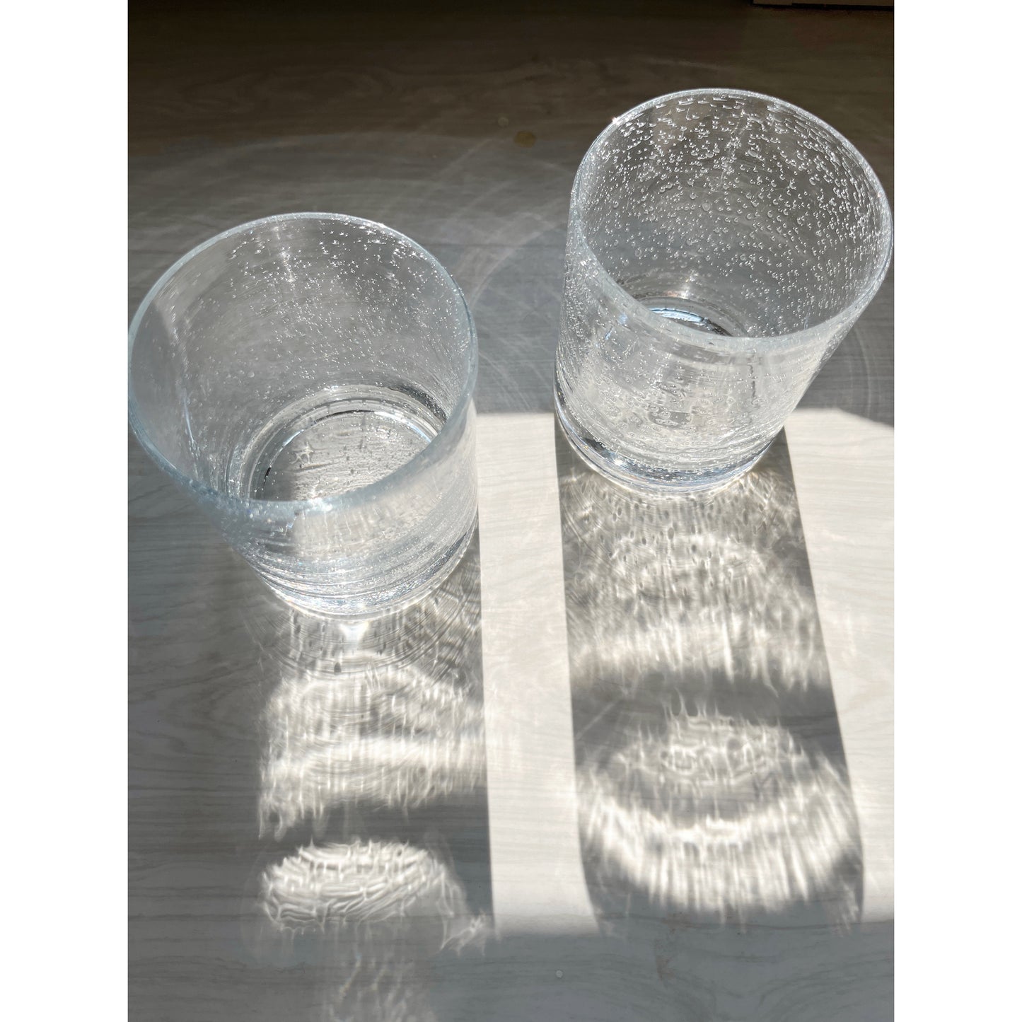 Seeded Glass Tumblers