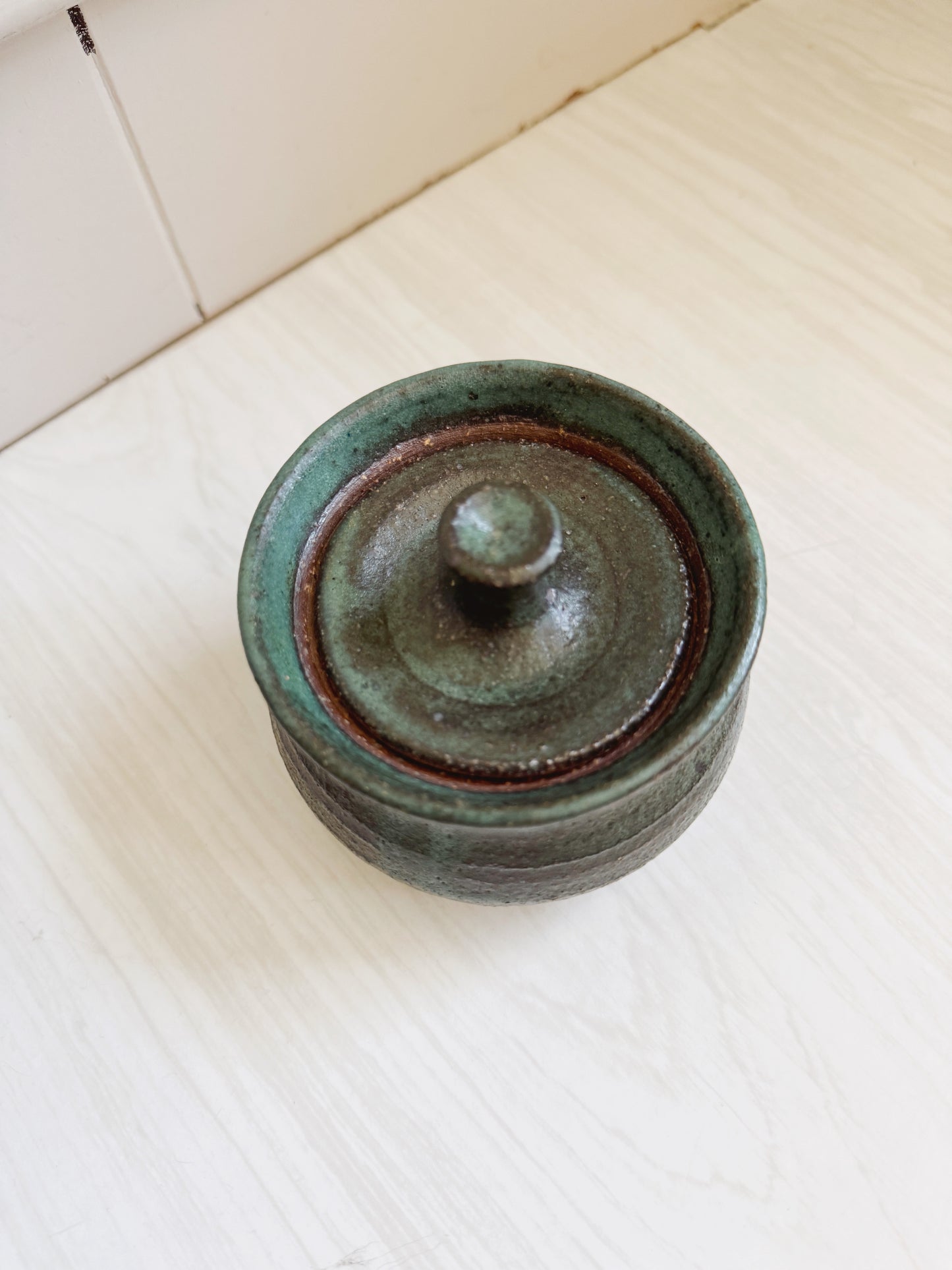 Custom Listing for Bethany (Lidded Pottery Vessel)