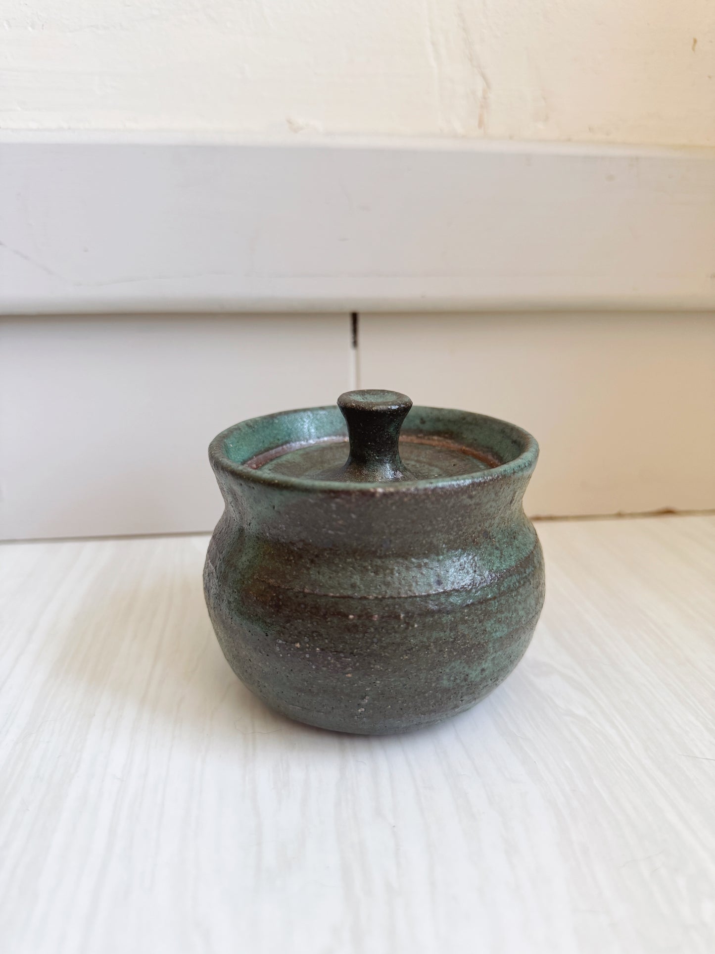 Custom Listing for Bethany (Lidded Pottery Vessel)