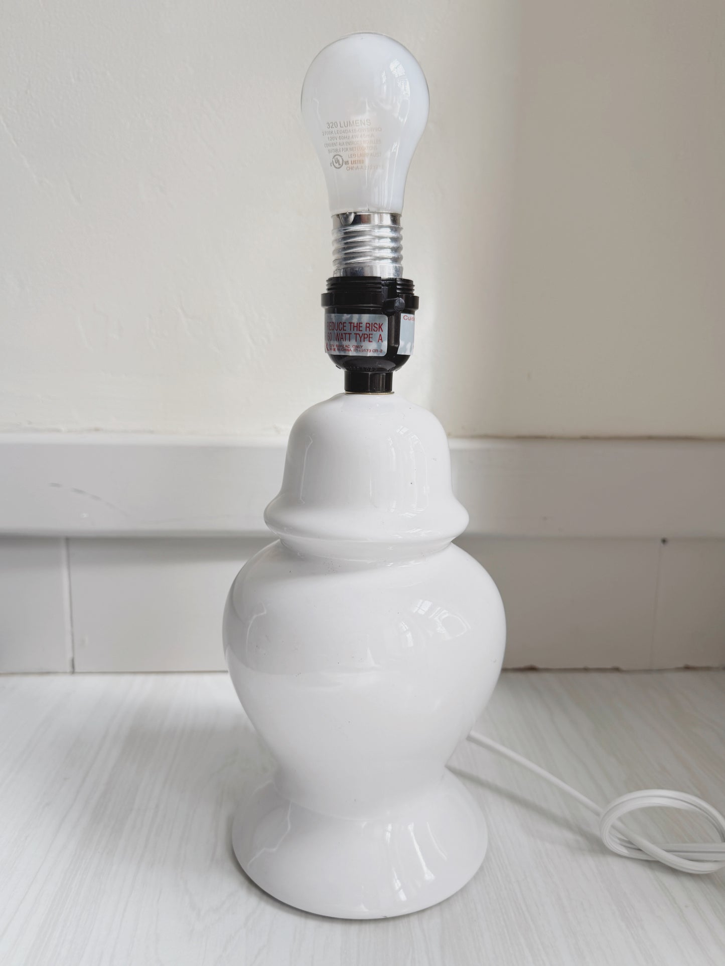 Countertop Ceramic Lamp