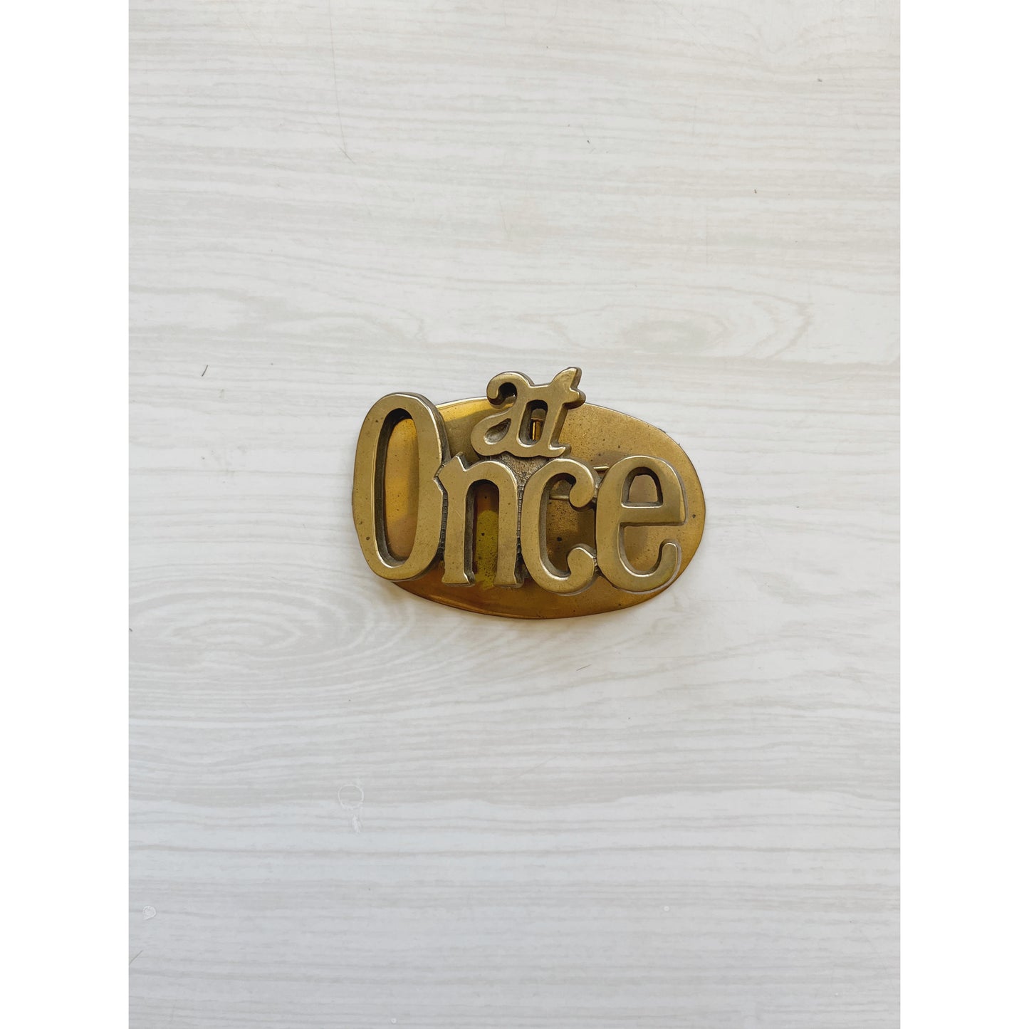 Brass "At Once" Clip