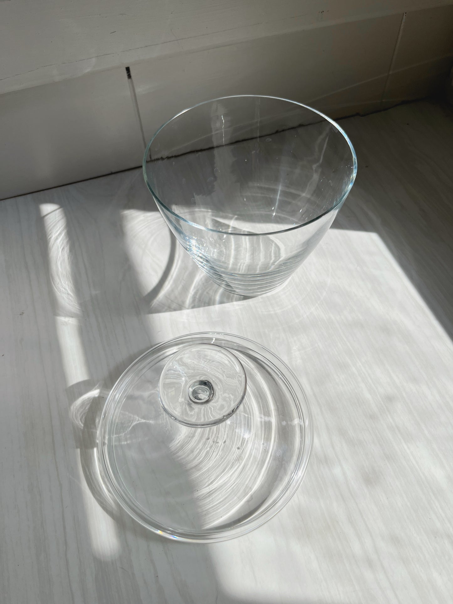 Lidded Glass Jar