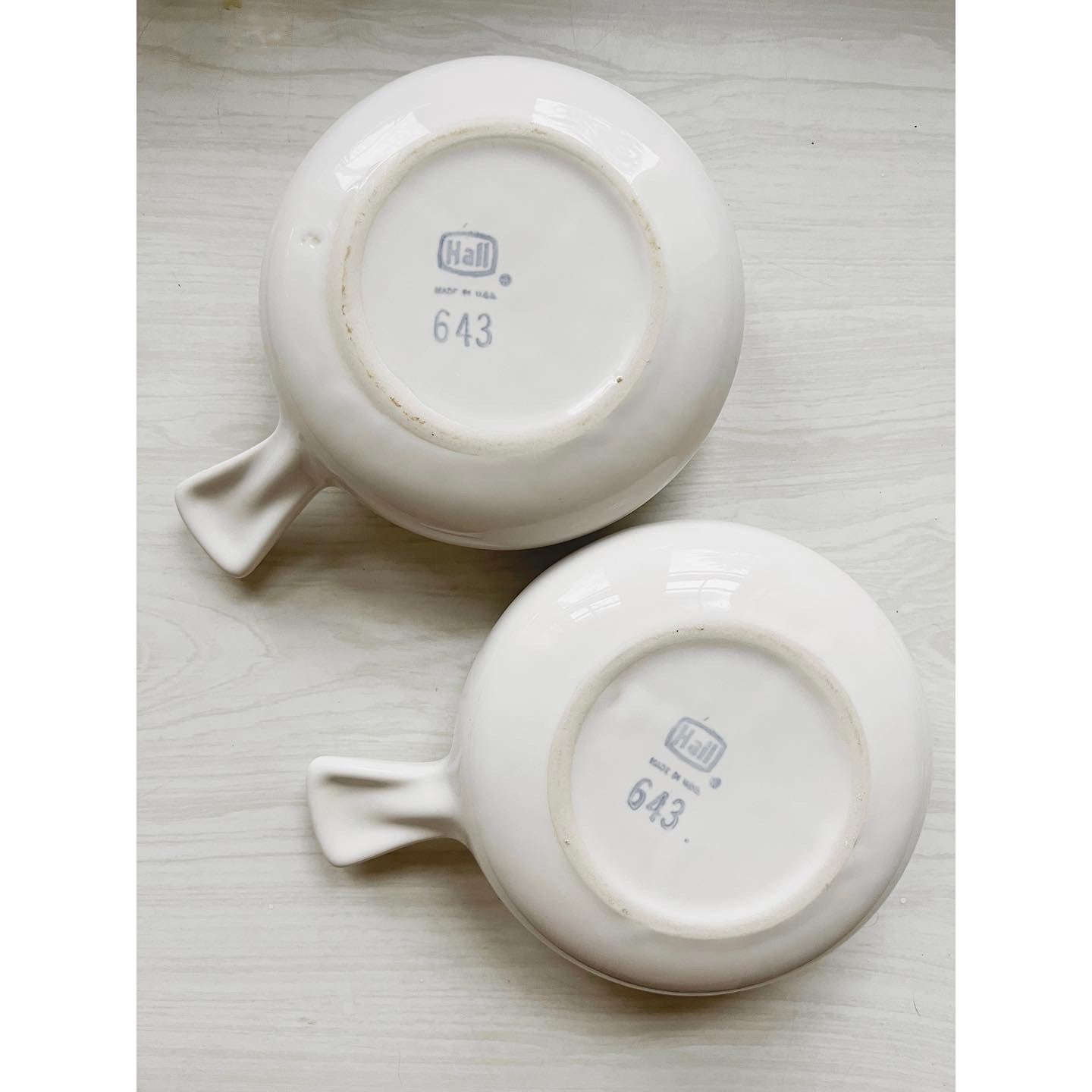 Set of 2 Hall Soup Crocks