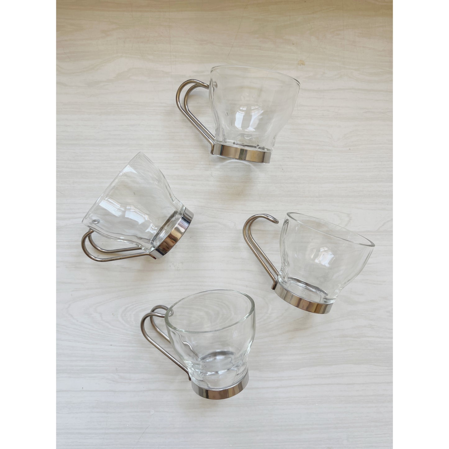 Set of 4 Oslo Espresso Cups, Bormioli Rocco Italy