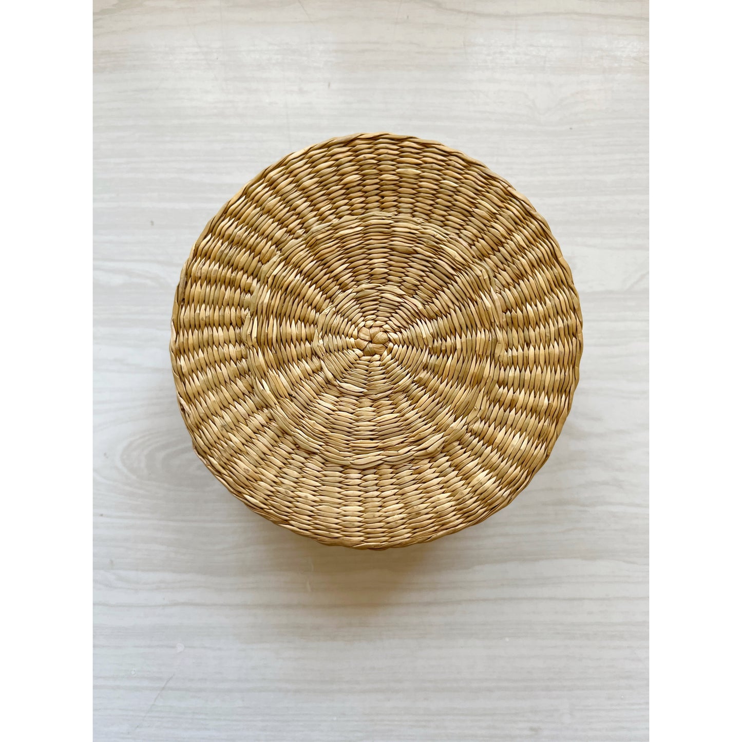 Round Lidded Basket