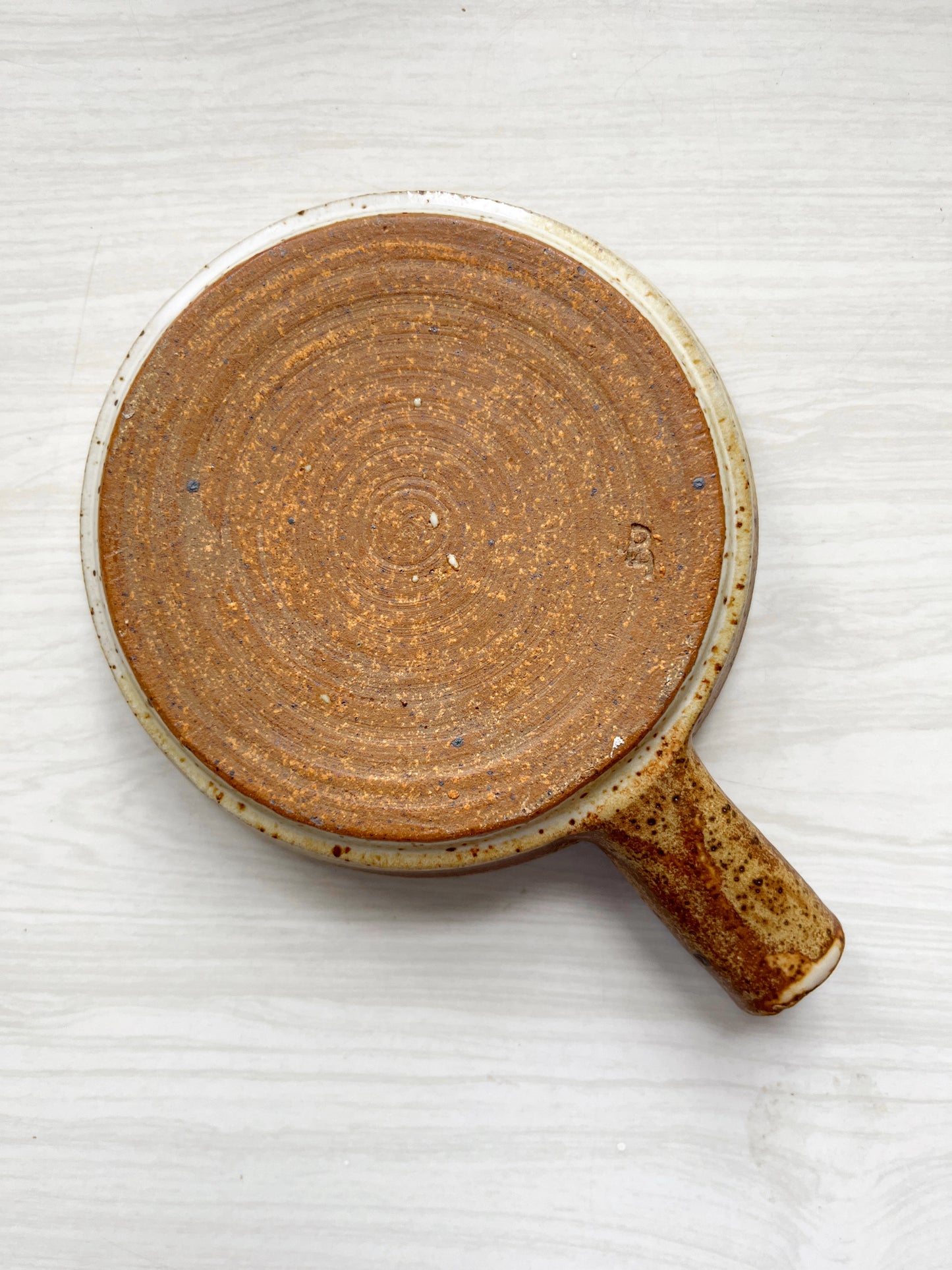 Set of 4 Handled Pottery Dishes
