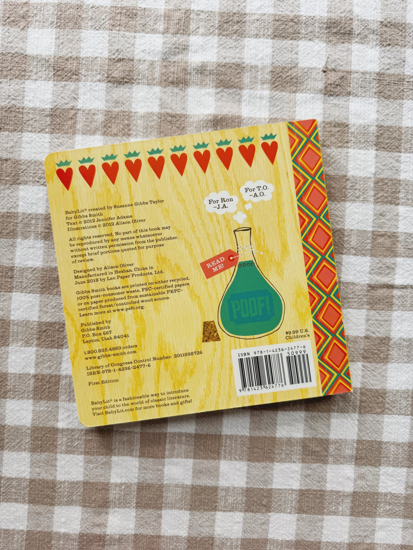Alice in Wonderland (BabyLit Board Book)
