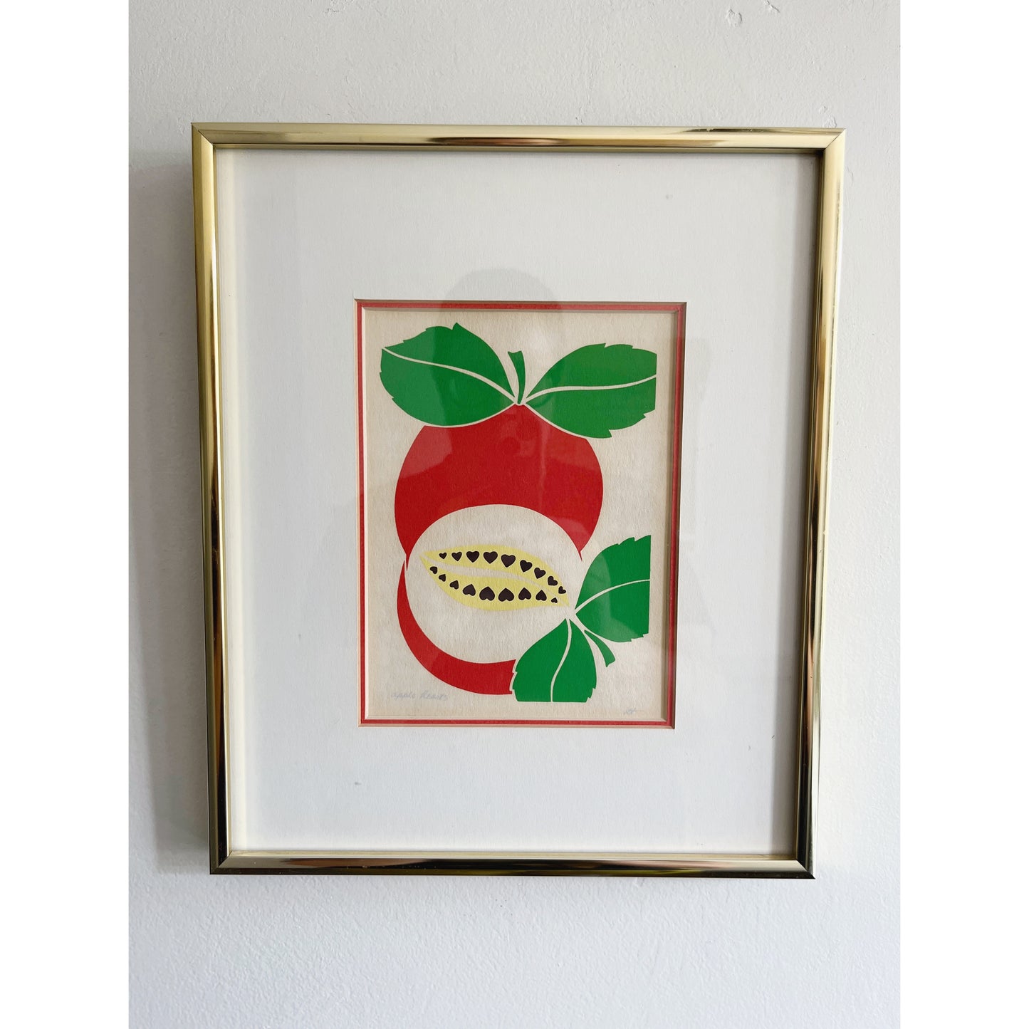 Apple Hearts Print