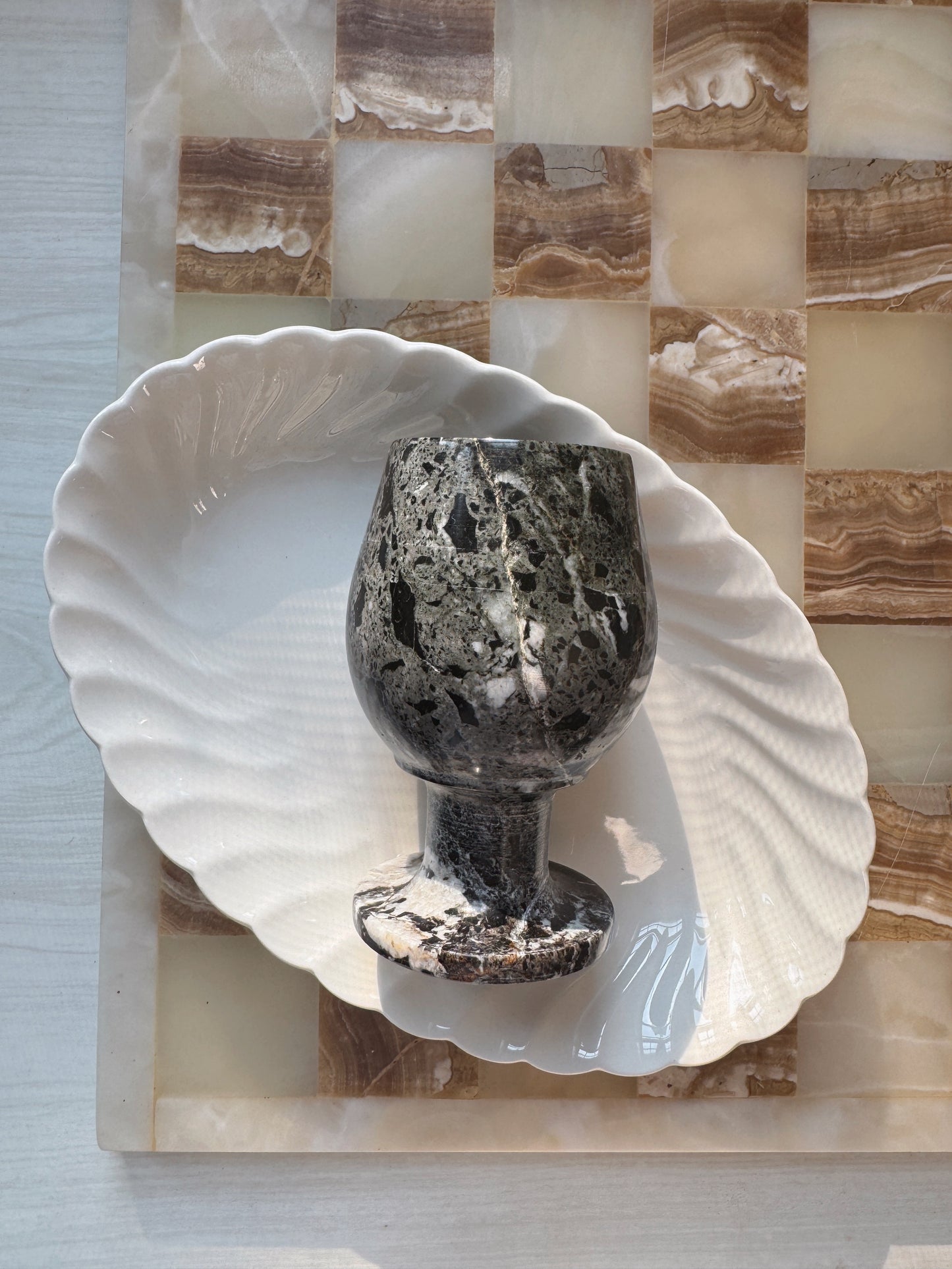 Black Onyx Goblet