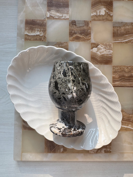 Black Onyx Goblet