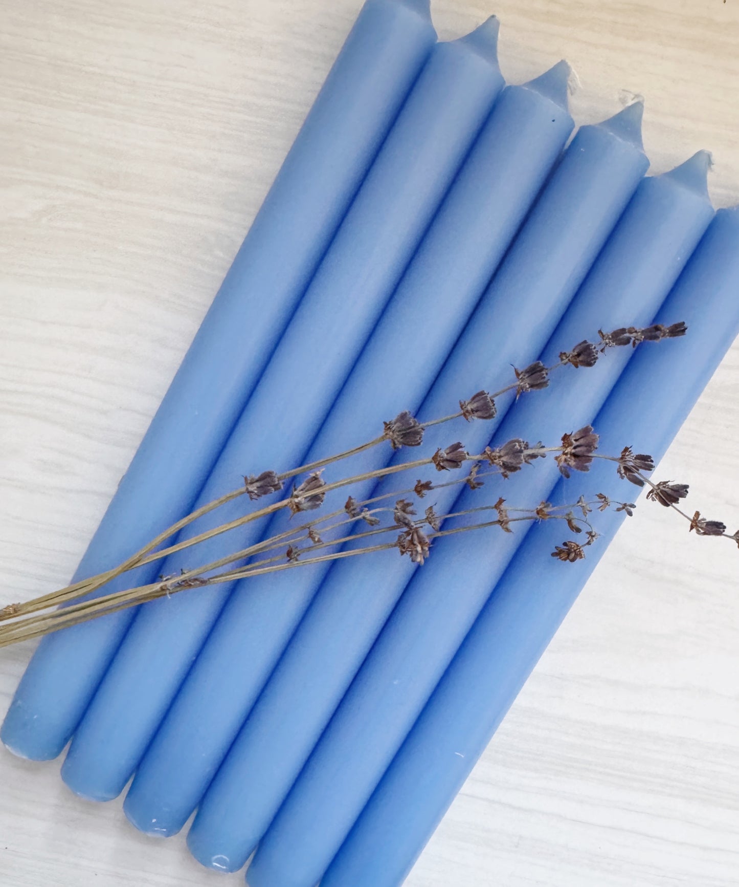 Light Blue Candles