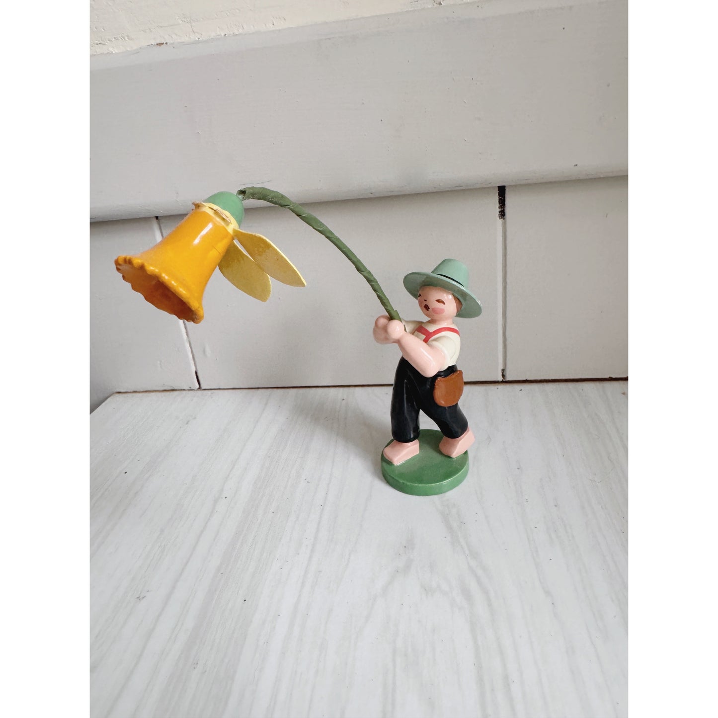 For Lori: Erzgebirge Boy with Daffodil