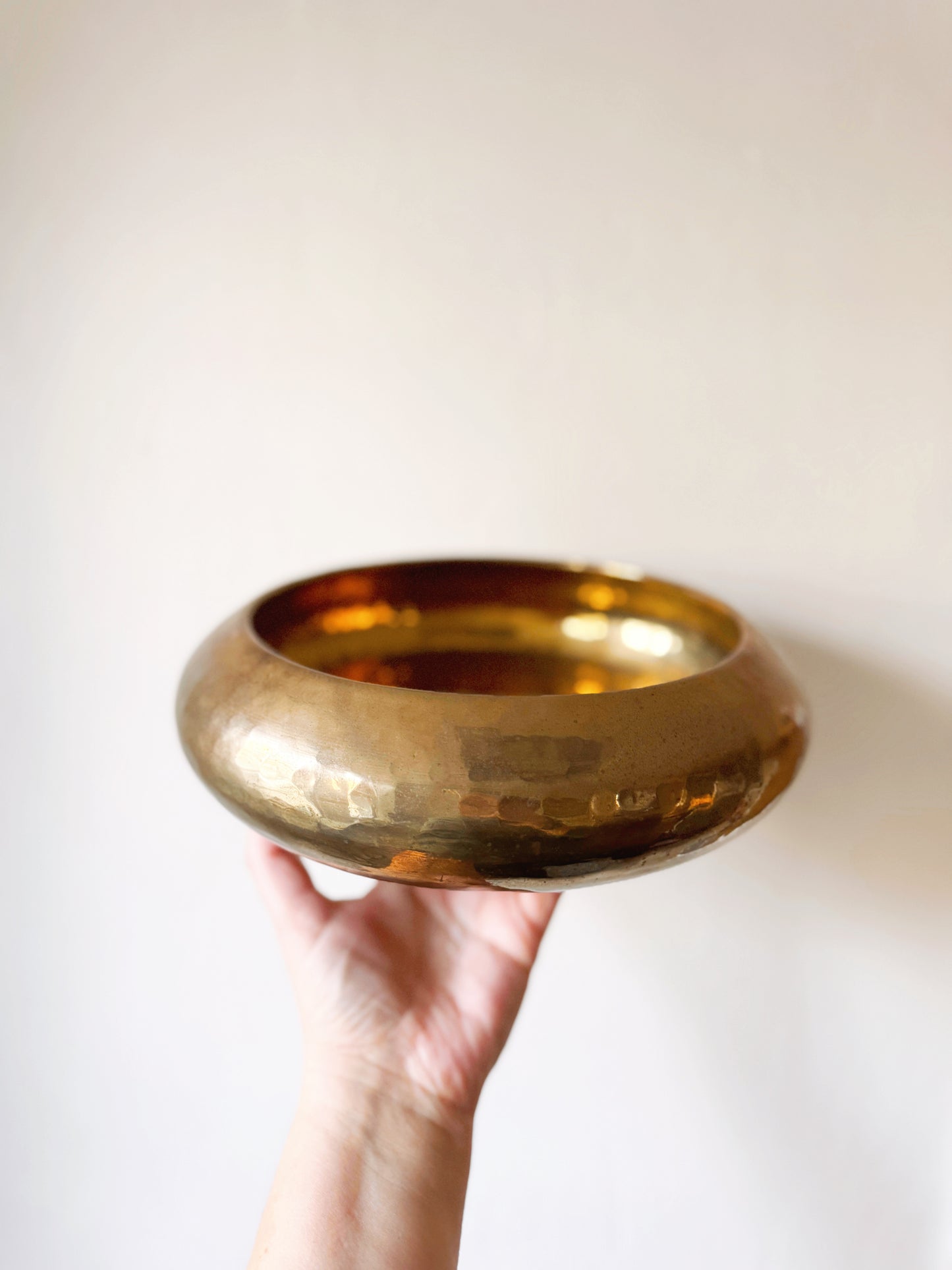 Brass Low Bowl