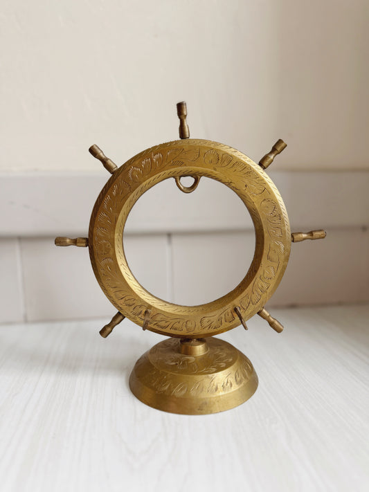 Etched Brass Wheel