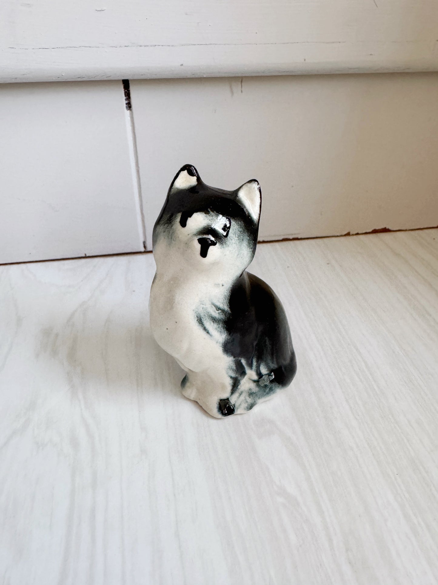 Midcentury Cat Figurine