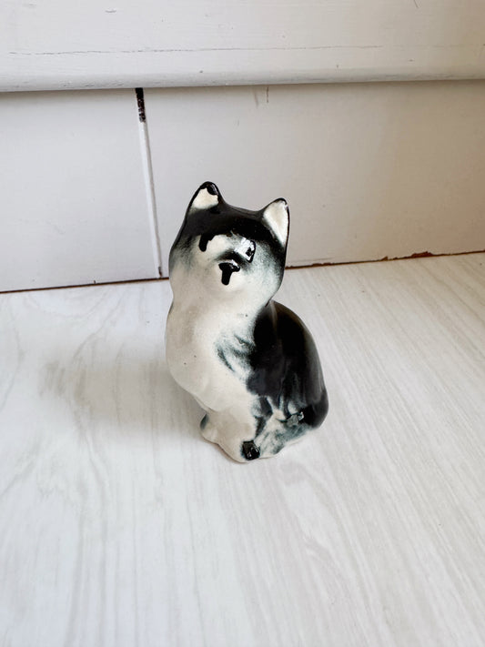 Midcentury Cat Figurine