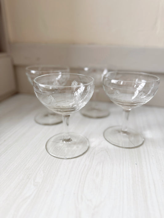 Champagne Coupes (Set of 4)