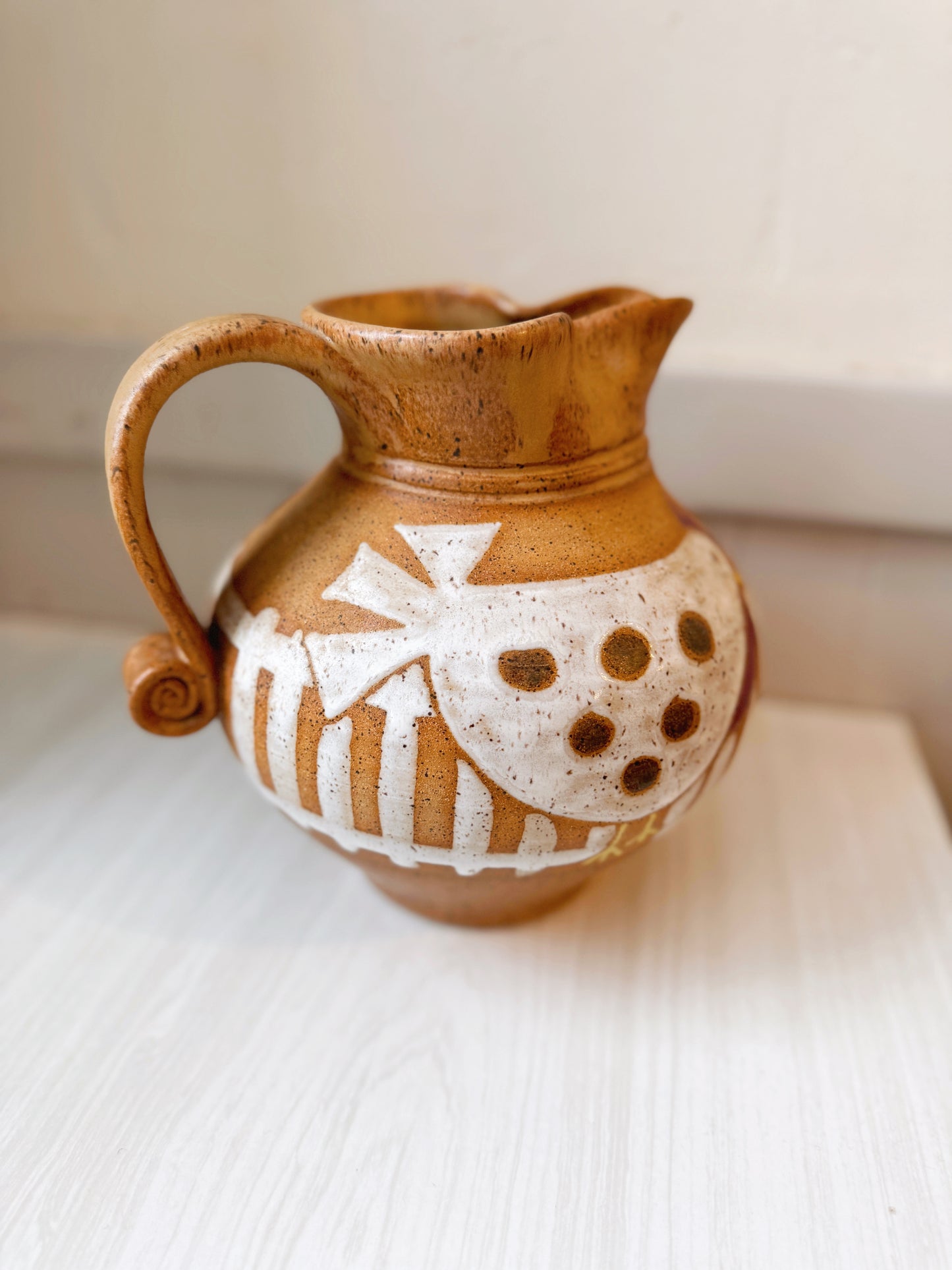 Ceramic Chicken Pitcher