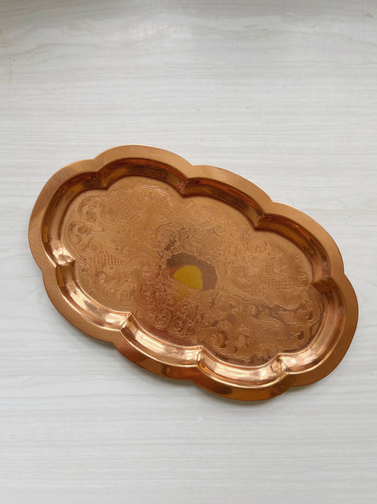 Etched Copper Tray