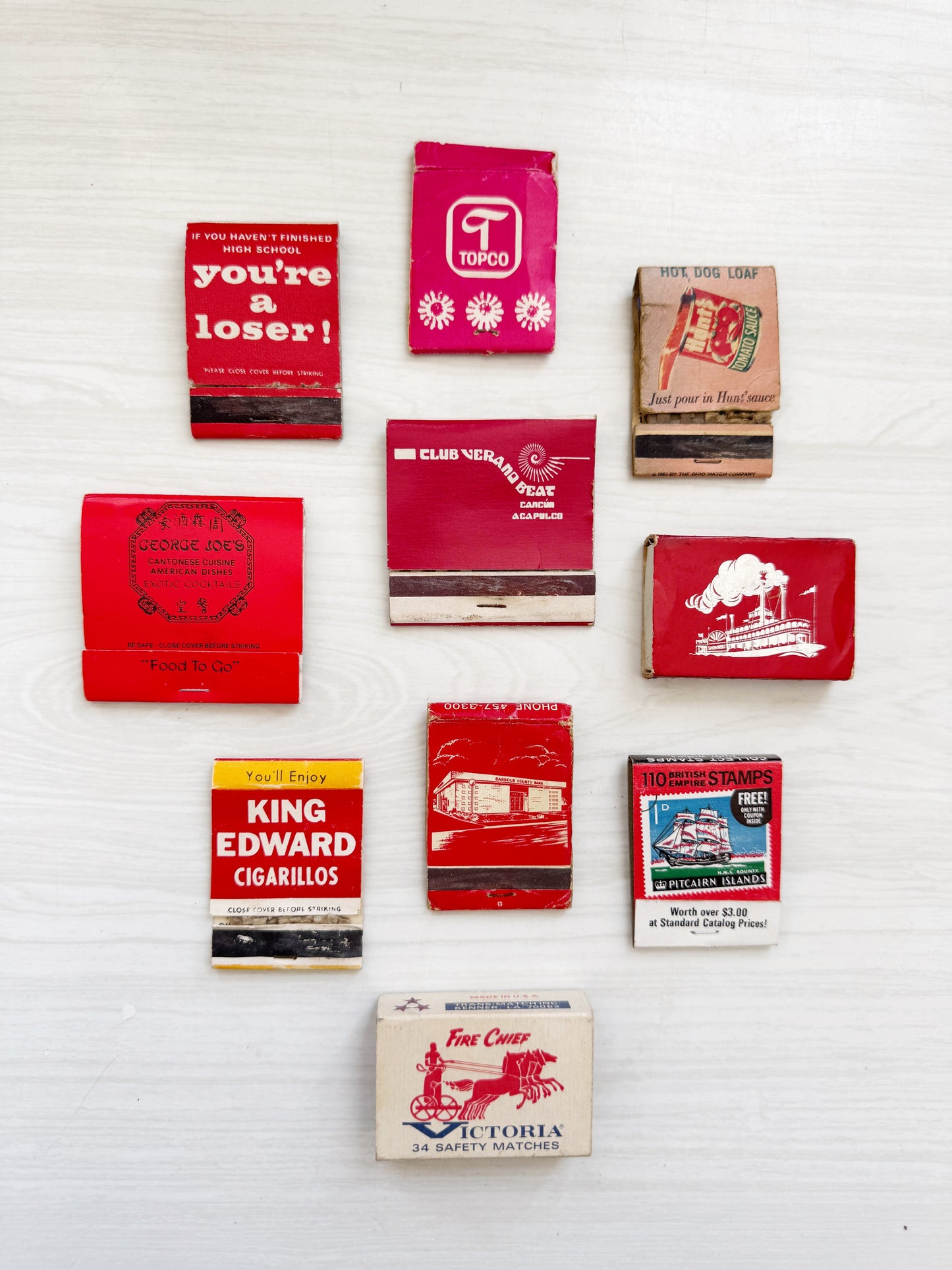 Galentines Vintage Matchbook Collection