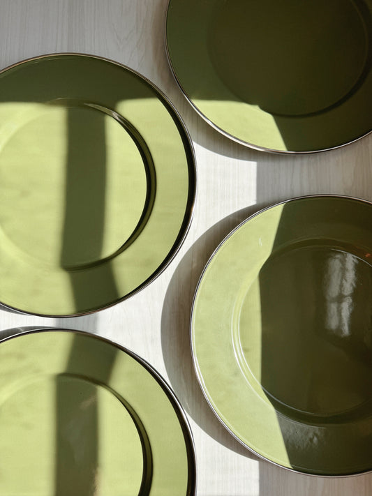 Custom Listing for Amanda (Green Plates)