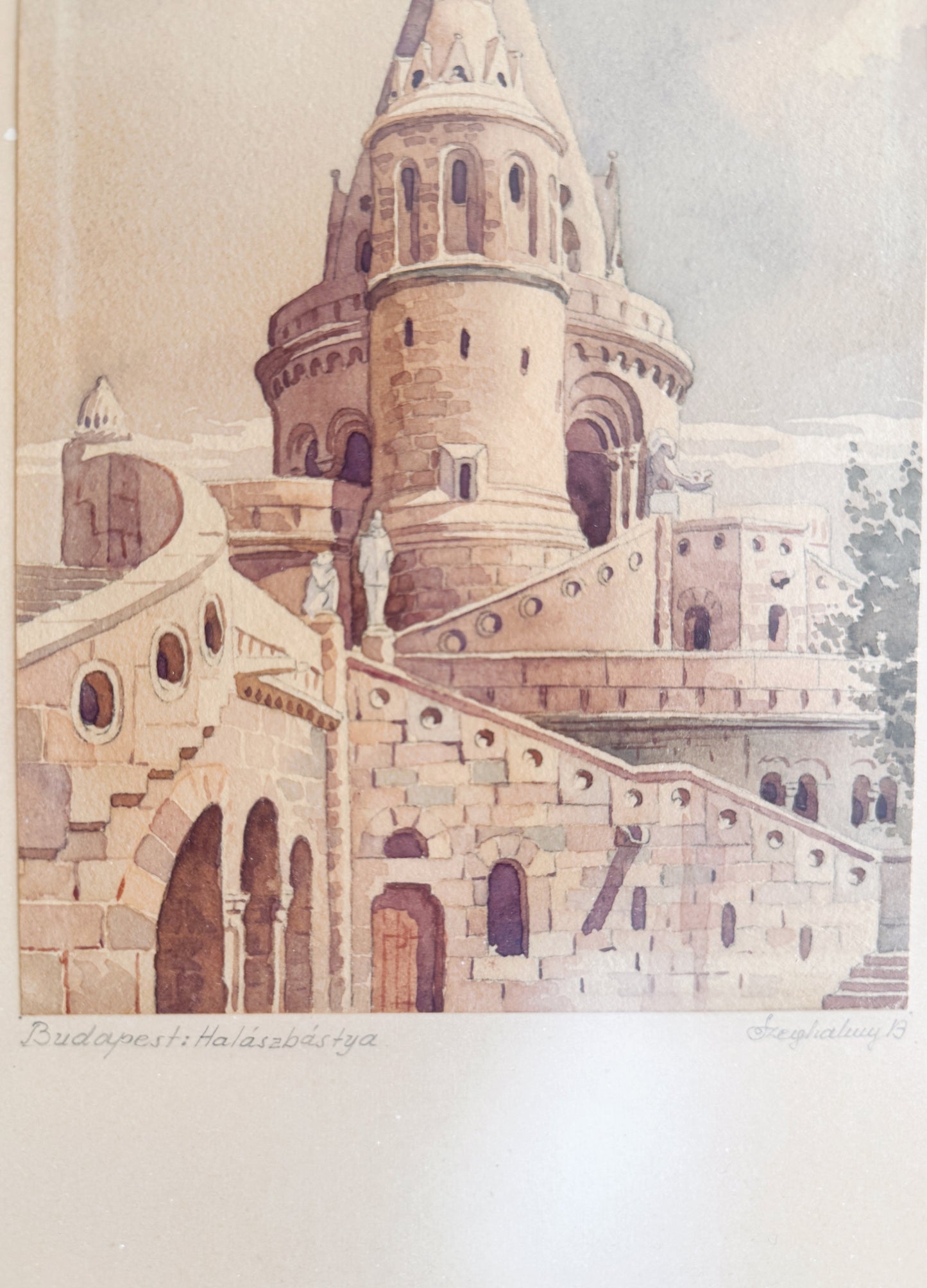 Fisherman's Bastion Print (signed)