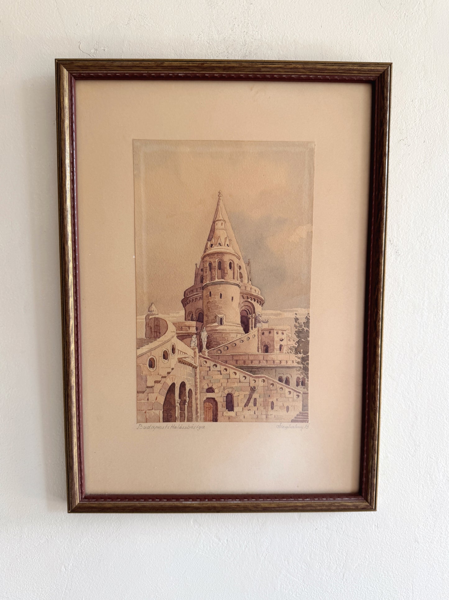 Fisherman's Bastion Print (signed)