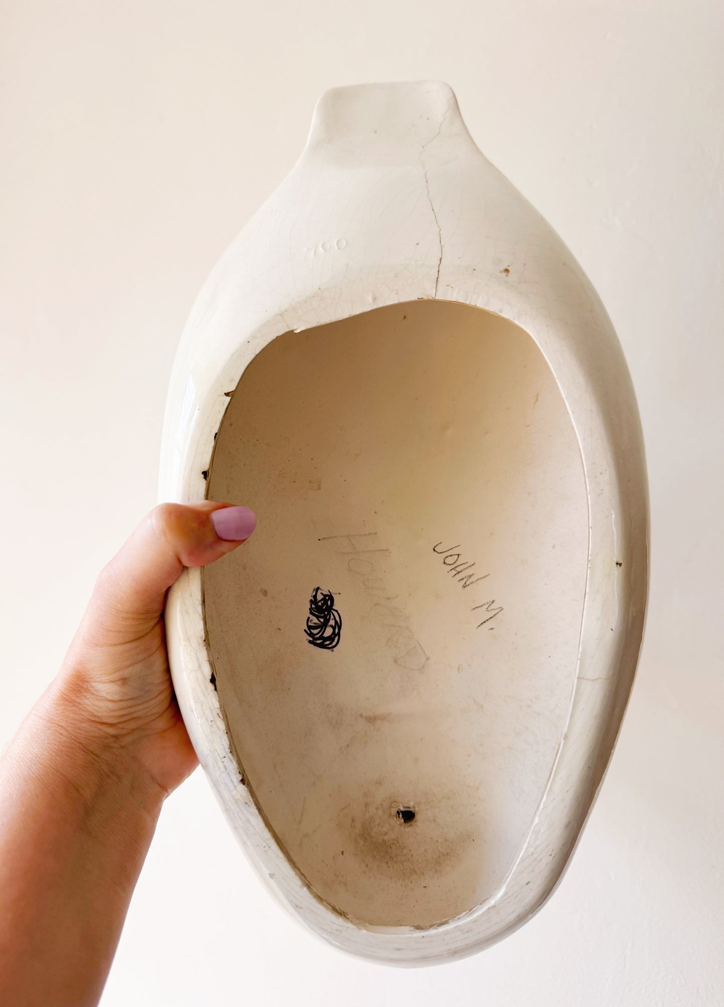 Henrietta (Ceramic Swan)