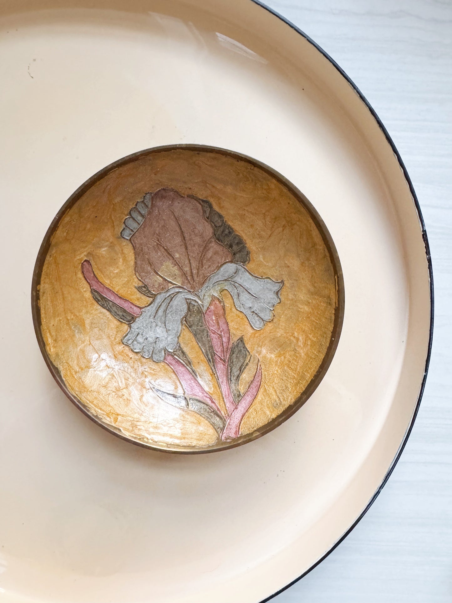 Custom Listing for Silvana (Iris Dish)