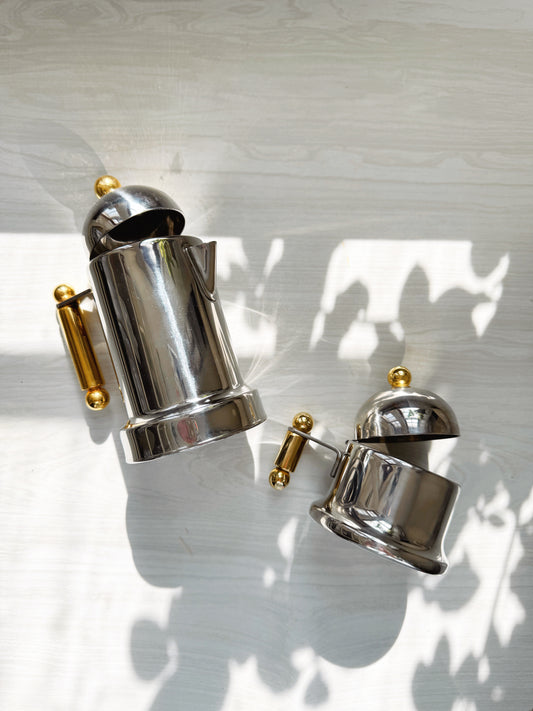 Italian Cream & Sugar Set