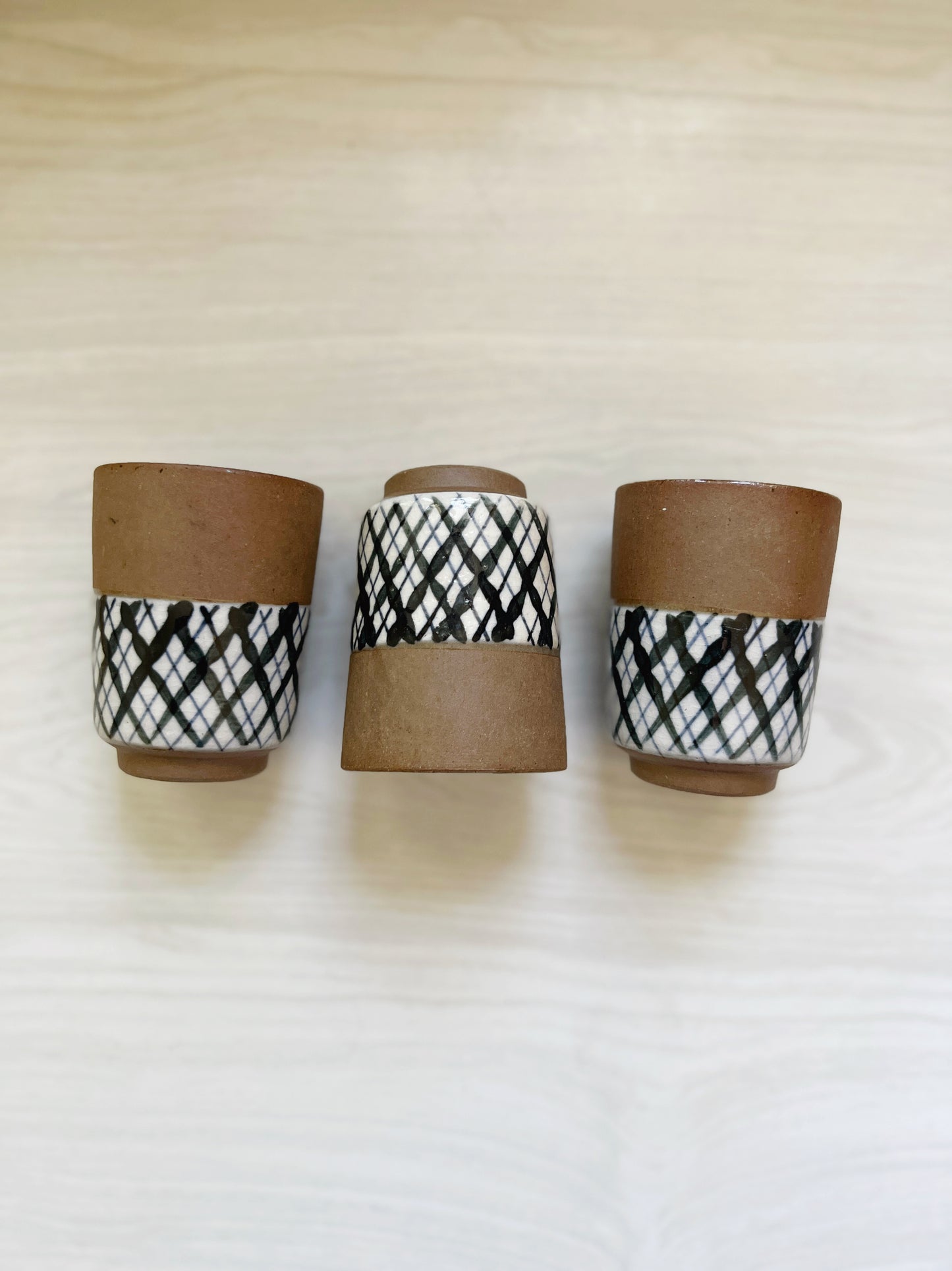 Set of 3 Handmade Mugs