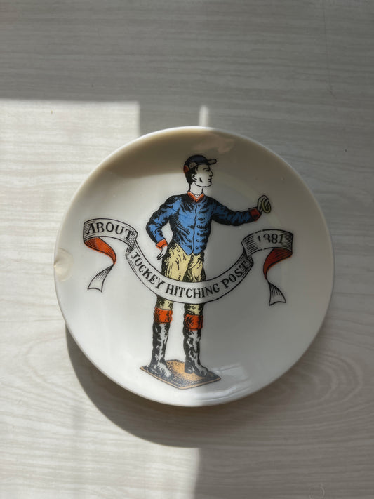 Jockey Hitching Post Ring Dish